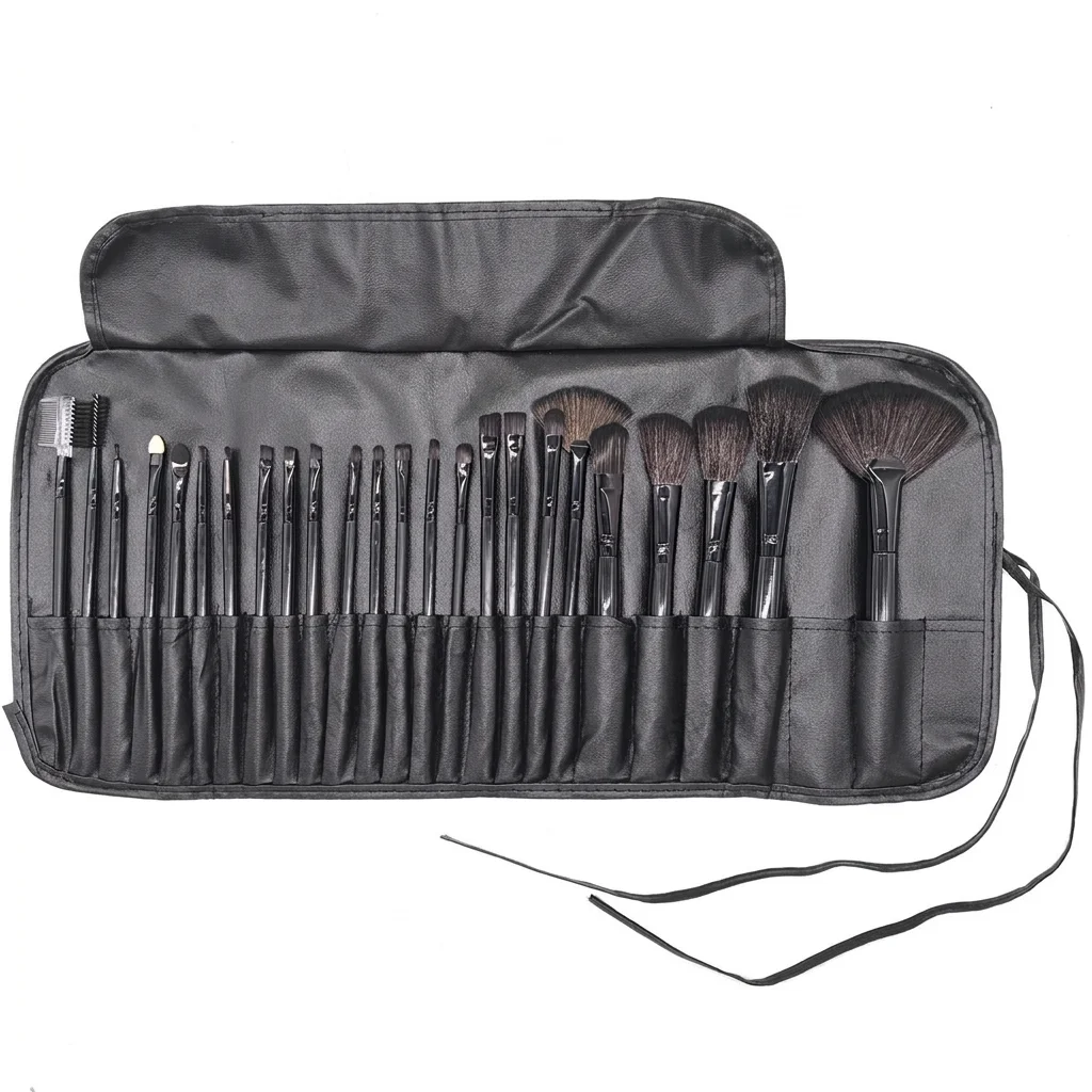 Premium 24-Piece Professional Makeup Brush Set
